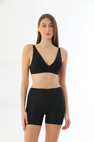 SİYAH MI 2703 Lazer Kesim İz Yapmaz Hayalet Boxer - 2