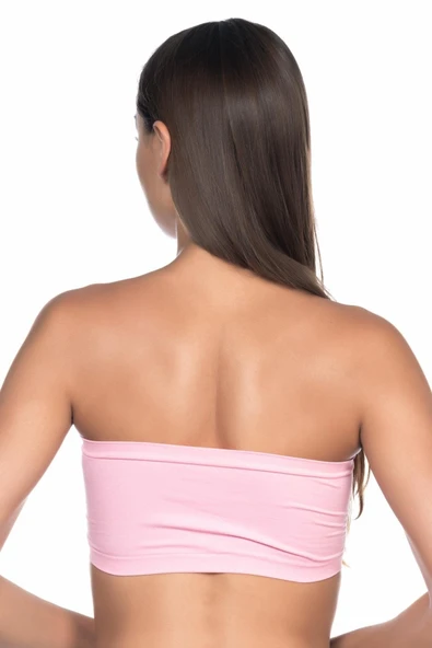 PEMBE MI Emay 4002 Soft Straplez Büstiyer - 3