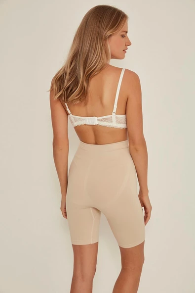 TEN MI Emay 3005 Soft Uzun Paçalı Boxer Korse - 2