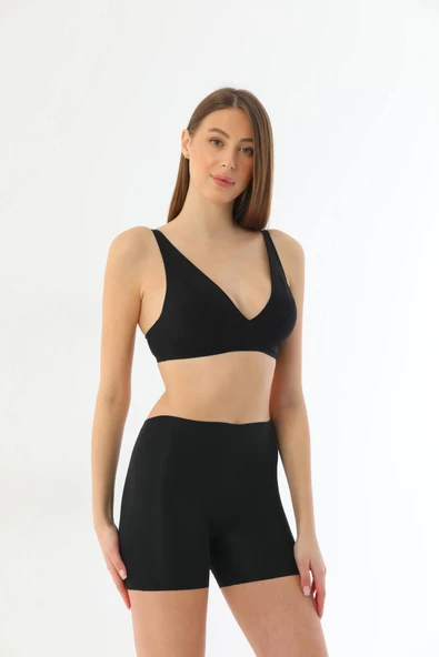 SİYAH MI 2703 Lazer Kesim İz Yapmaz Hayalet Boxer - 10