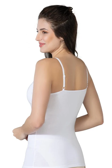 BEYAZ MI Emay 1412 Modal Cotton Kaplı Atlet - 2