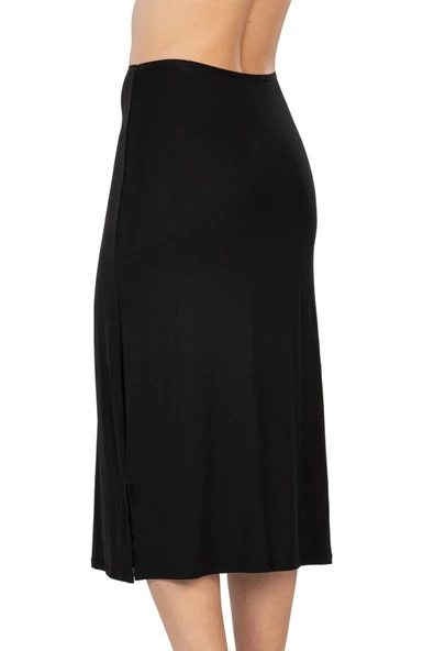 SİYAH MI Emay 1439 Modal Cotton Uzun Jupon - 2