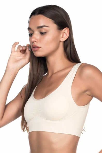 TEN MI Emay 4021 Pedli Kalın Askılı Büstiyer - 2