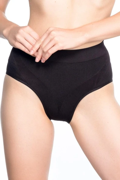 SİYAH MI Emay 7025  Düşük Bel Slip Korse