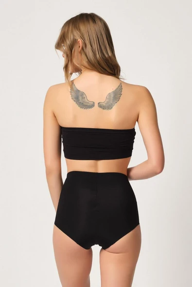 SİYAH MI Emay 2819 Slip Double Karın Toparlayıcı Lazer Korse - Resim 3