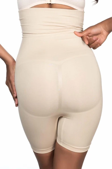 TEN MI Emay 2014 Yüksek Bel Double Paçalı Korse - Resim 3