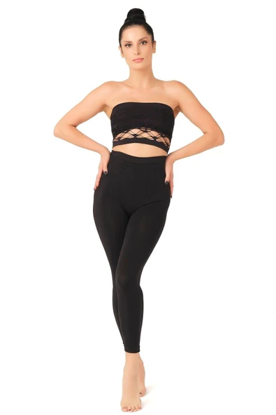 SİYAH MI Emay 3810 Tayt Korse - Resim 3