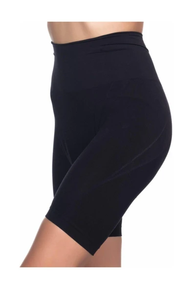 SİYAH MI Emay 2017 Düşük Bel Double Pantalon Korse - Resim 3