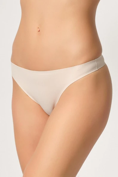 TEN MI Emay 2802 Yapıştırma Lazer Kesim String Külot - Resim 3