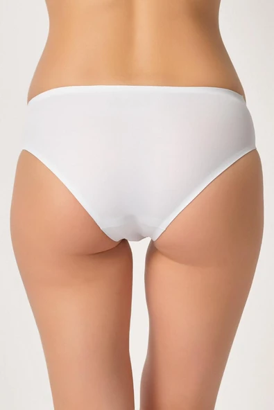 BEYAZ MI Emay 2803 Yapıştırma Lazer Kesim Külot - Resim 2