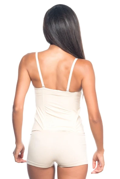 TEN MI Emay 2865 Agraflı Balen Destekli Lazer Bel Korse - 3