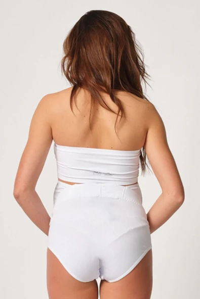 BEYAZ MI Emay 2825 Cotton Hamile Karın Destekleyici Slip Korse - 2