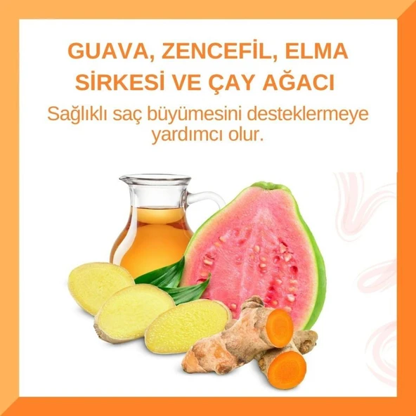 Cantu Guava & Ginger Saç Derisi Arındırıcı Ön Temizleme Bakımı 180ml - 4