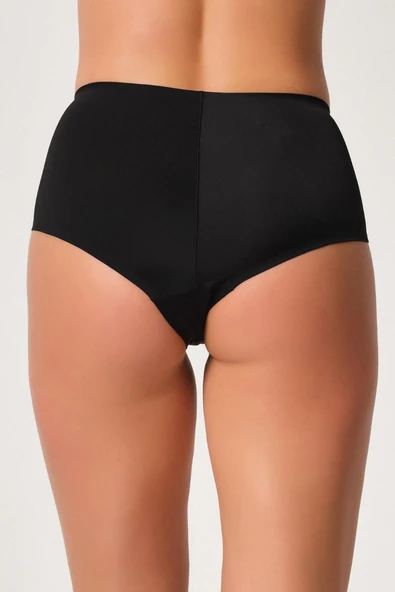 SİYAH MI Emay 2804 Yapıştırma Lazer Brezilya Slip - Resim 2