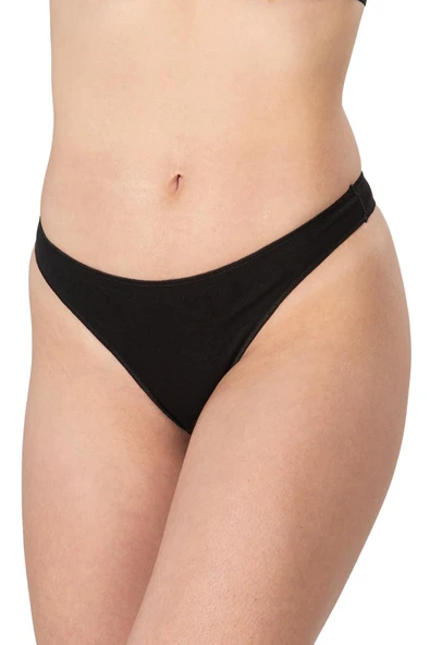 SİYAH MI Emay 1440 Modal Cotton Strıng - 2