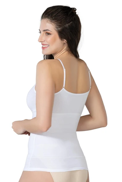 BEYAZ MI Emay 1402 Modal Cotton Emzirme Atlet Korse - 3