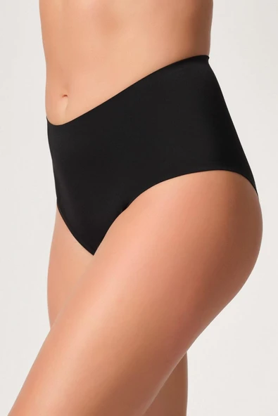 SİYAH MI Emay 2804 Yapıştırma Lazer Brezilya Slip - Resim 3