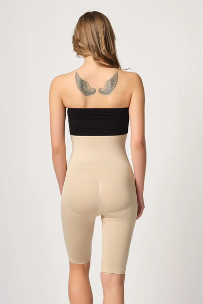 TEN MI Emay 2044 Yüksek Bel Double Uzun Paçalı Korse - Resim 3