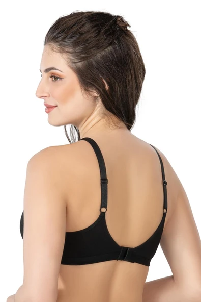 SİYAH MI Emay 1420 Modal Cotton Sütyen - 2