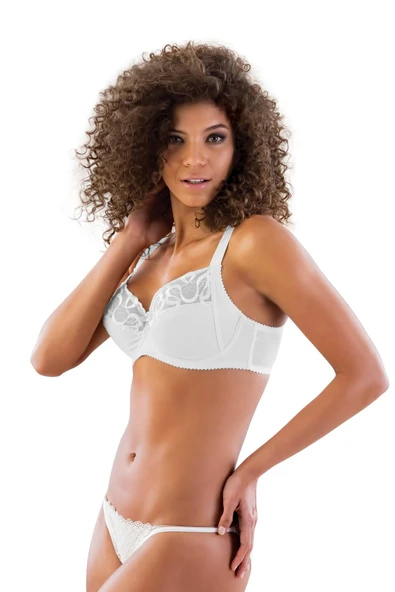 BEYAZ MI Emay 113 B Balenli Toparlayıcı Sütyen