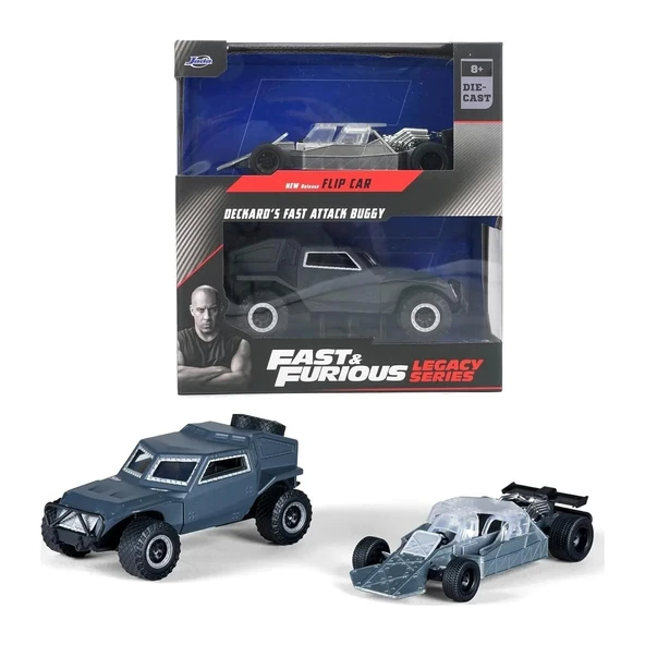 Jada 1/32 F&F Legacy Series Flip Car / Deckard Fast Attack Buggy