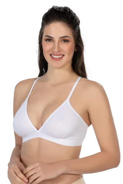 BEYAZ MI Emay 2809 Lazer Kesim Yapıştırma İz Ypmz Sütyen