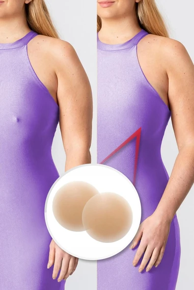 STANDART MI 109 Silikon Göğüs Ucu Bandı (Nipple Pad) - 2