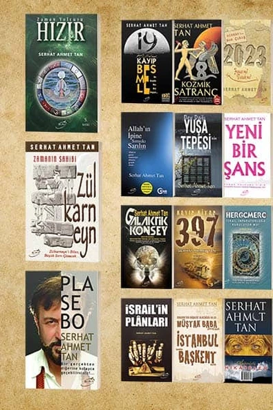 Serhat Ahmet Tan’ın Tüm Kitapları (15 Kitap Set)