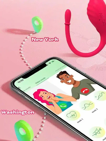 Fastieshop Giyilebilir Telefon Kontrollü Vibratör - 3