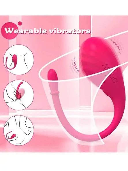 Fastieshop Giyilebilir Telefon Kontrollü Vibratör - 5