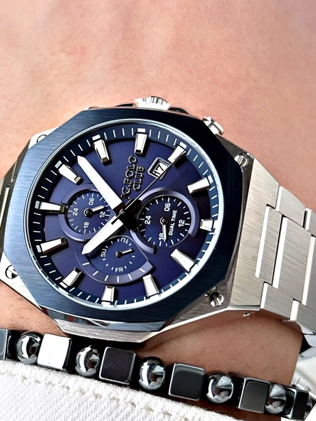 Jg. Polo Clup JPC0224 S04057.02 Çelik Kordon Erkek Kol Saati - Resim 4