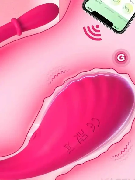 Fastieshop Giyilebilir Telefon Kontrollü Vibratör - 4