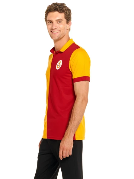 Galatasaray Orijinal Lisanslı Match Day T-shirt Gs Aslan Baskılı Hediyelik Ahşap Kutulu - Resim 6