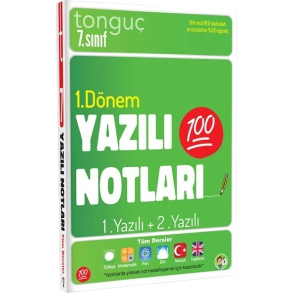 7. Sınıf Yazılı Notları 1. Dönem ve 2. Dönem 1 ve 2. Yazılı - 2