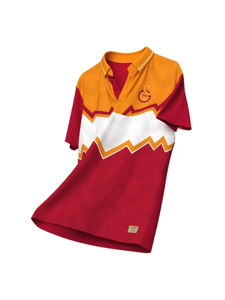 Galatasaray Orijinal Lisanslı Okan Buruk Desing Polo Yaka T-Shirt - Resim 5