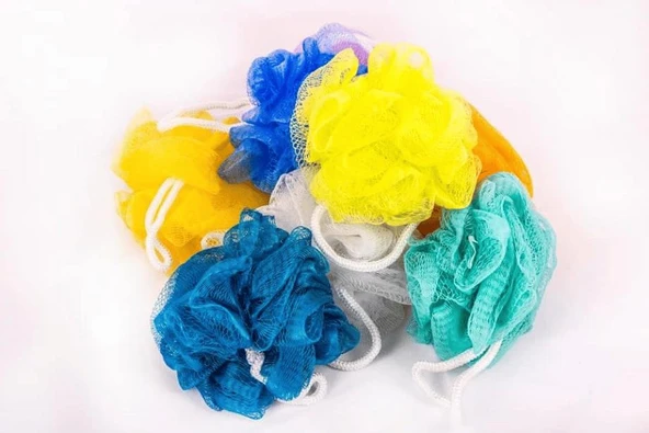 Peeling Etkili Top File Banyo Lifi,Adet, Bol Köpüklü Duş Lifi - 3