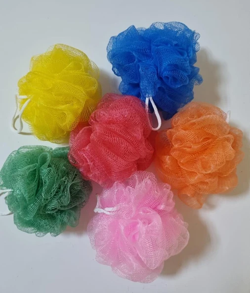 Peeling Etkili Top File Banyo Lifi,Adet, Bol Köpüklü Duş Lifi