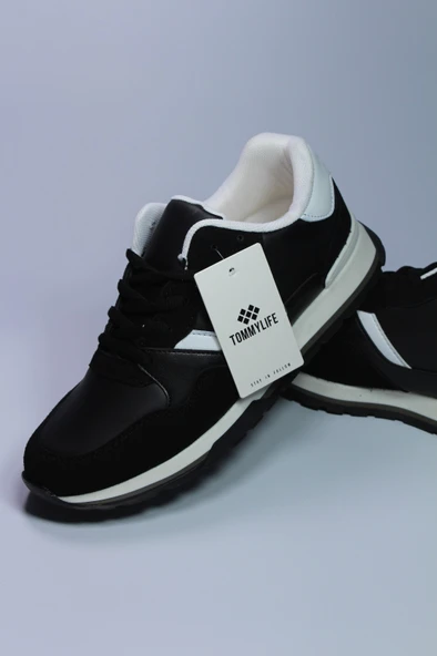 tommylıfe erkek kılasik spor ayakkabı