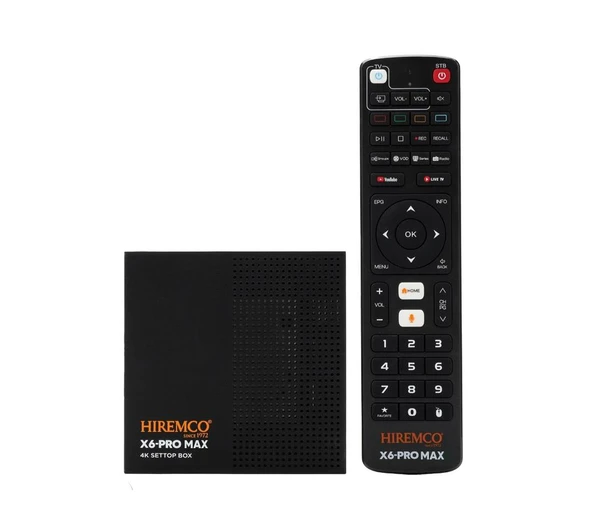 Hiremco X6 PRO MAX 128GB Android Box - 5