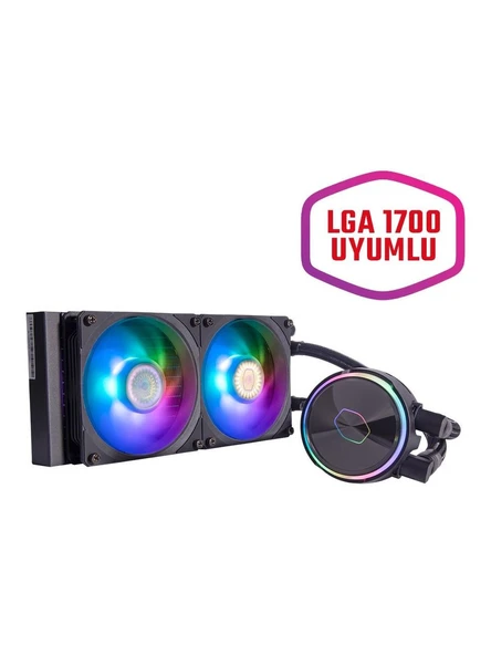 COOLER MASTER PL240 FLUX ARGB 240MM MLY-D24M-A23PZ-R1 SIVI ISLEMCI SOGUTUCU