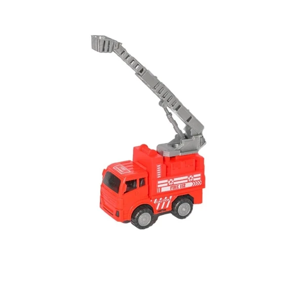 Nessiworld NZM-129 Sürtmeli İtfaiye Arabası 10 cm -Nizam - 4