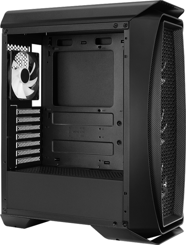 Aerocool Aero One Frost 500W Cam Yan Panel 4x12cm FRGB USB 3.0 Oyuncu Kasası (AE AERO1FR500) - 3