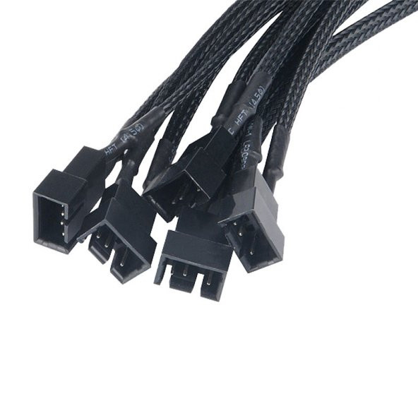 Akasa Flexa P5 5 Çıkışlı, Özel Kılıflı PWM Çoklayıcı Kablo (AK-CBFA03-45)