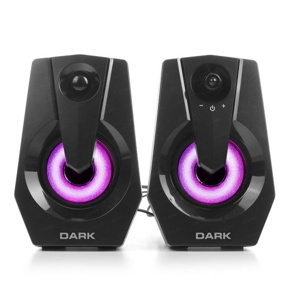 Dark SP110 1+1 Multimedia USB Speaker Hoparlör (DK-AC-SP110) - 2
