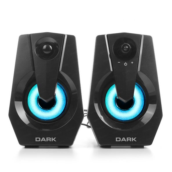 Dark SP110 1+1 Multimedia USB Speaker Hoparlör (DK-AC-SP110) - 3