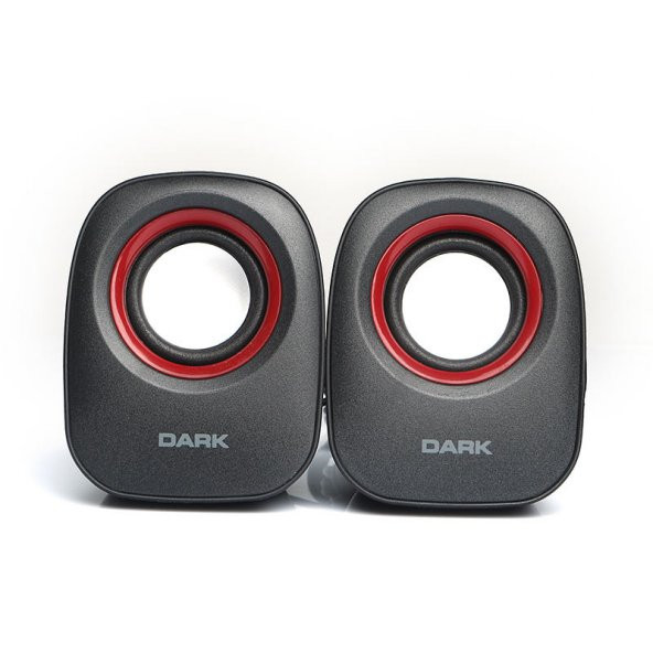 Dark SP100B 1+1 Multimedia USB Speaker Siyah (DK-AC-SP100B) - 3
