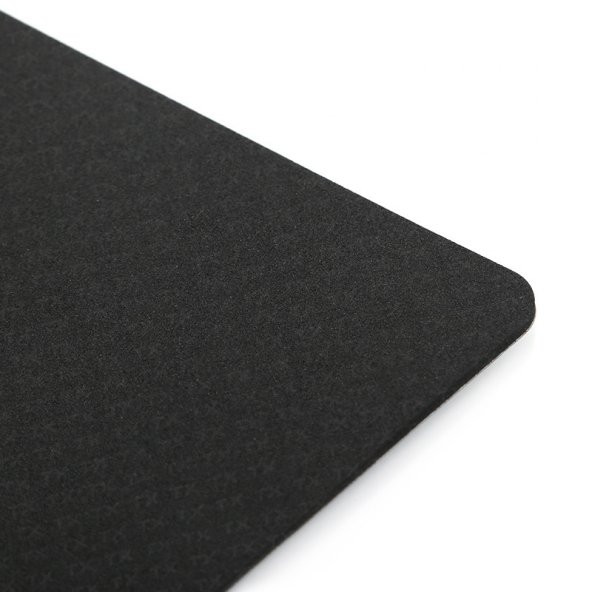 TX Flat Line Yarı Sert Üst Yüzeyli Slim Siyah MousePad -240x200mm - (TXACMPAD03) - 3