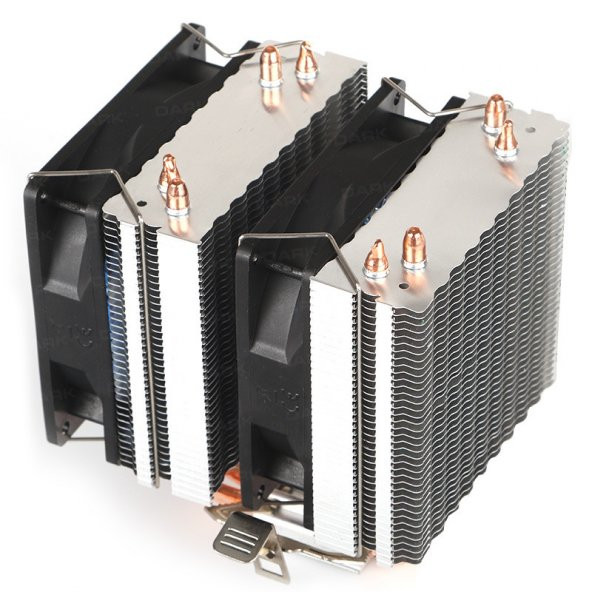 Dark Freezer X94BL Intel 775/1156/1155/1150/1151 FM1/FM2/AM2+/AM3+ /AM4 Ryzen Uyumlu işlemci Soğutucu(DKCCX94BL) - 3