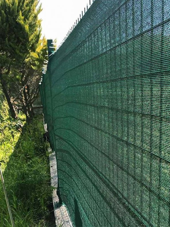 % 95 GÖLGELİK, 1 METRE ENLİ GÖLGE KORUMA TÜLÜ, BAHÇE ÇİTİ TÜL - 3
