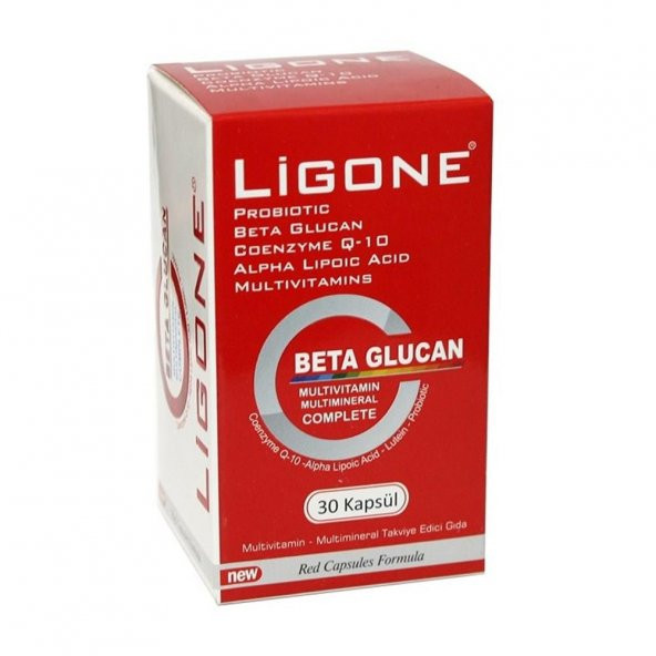 Ligone Beta Glucan Multivitamin Mineral 30 Kapsül